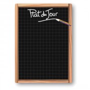 Ardoise murale menu