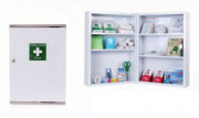 Armoire à pharmacie pour école -  1 porte double - 32 x 45 x 19 cm