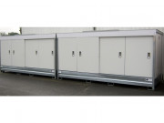 Armoire coupe-feu 120 min - longueur 6m sur 1 niveau - rétention 2000L
