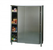 Armoire de cuisine à porte coulissantes