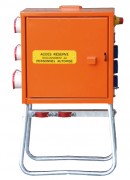 Armoire de distribution avec disjoncteur différentiel