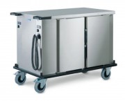 Armoire de maintien en température sur roulettes