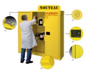 Armoire de sécurité à fermeture automatique