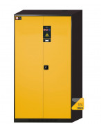 Armoire de sécurité à portes vitrées pour produits chimiques