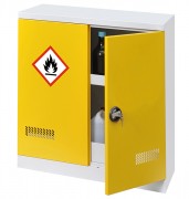 Armoire de sécurité pour produits inflammables avec système d’extinction