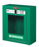 Armoire défibrillateur murale