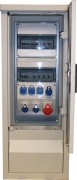 Armoire électrique pour place de marché