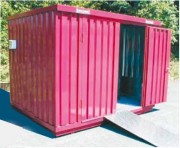 Armoire extérieure pour produits chimiques