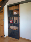 Armoire médiatique métallique