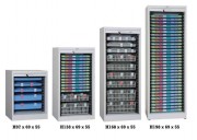 Armoire médical à rideau monobloc