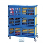 Armoire mobile de rangement pour piscine