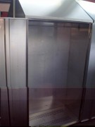 Armoire porte objets inox 2 portes