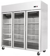 Armoire positive vitrée 3 portes