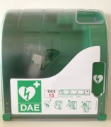 Armoire pour defibrillateur en polycarbonate
