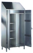 Armoire range-balais en inox