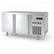 Table réfrigérée 2 à 4 portes - Température -2°C/+8°C ou -15°C/+20°C - Capacité 375 à 815 L