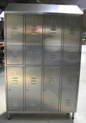 Armoire vestiaire en inox