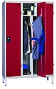 Armoire vestiaire en tôle d'acier