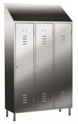Armoire vestiaire inox