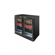 Arrière bar réfrigéré 2 portes battantes