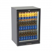 Arrière bar vitré réfrigéré 1 porte 135 L 