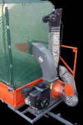 Aspirateur de feuilles avec turbine Ø350 mm