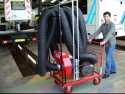 Aspirateur de gaz d'echappement