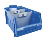 Bac à bec à séparateur en plastique