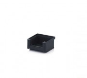 Bac à bec antistatique en polypropylène ESD noir - Volume : 210 ml - 85 x 102 x H50 mm