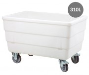 BAC autoporteur 310L - Roues inox
