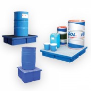 Bac de rétention caillebotis