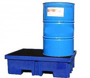 Bac de rétention PEHD 2 fûts 60 Litres