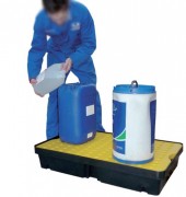 Bac de rétention PEHD petits conditionnements