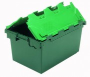 Bac emboîtable à couvercle solidaire 18 à 80 Litres
