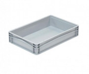 Bac Europe parois pleines poignées fermées - 600 x 400 x 120 mm - Volume 23,9 L