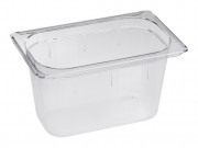 Bac gastro transparent GN 1/4 polycarbonate