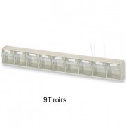 Bacs plastiques basculants