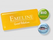 Badge magnétique personnalisable