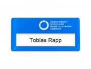 Badge professionnel 75 x 45 mm