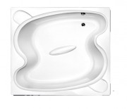 Baignoire acrylique deux places