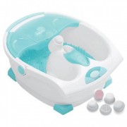 Bain de pieds hydromasseur et pédicure 