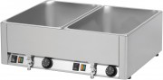 Bain-Marie double avec vidange