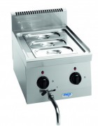 Bain marie électrique à cuve emboutie