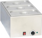 Bain marie professionnel 3 x GN 1/3