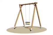 Balançoire en bois pour enfants