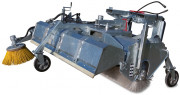 Balayeuse pour tracteur 2 en 1 - Balayeuse ramasseuse et balayeuse andaineuse