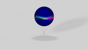 Ballon hélium publicitaire personnalisable - Ø1,8 à Ø8 m - Volume 3 à 268 m3