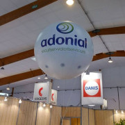 Ballon publicitaire géant sans hélium