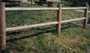 Balustre bois rondin