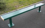 Banc assis debout pour abris